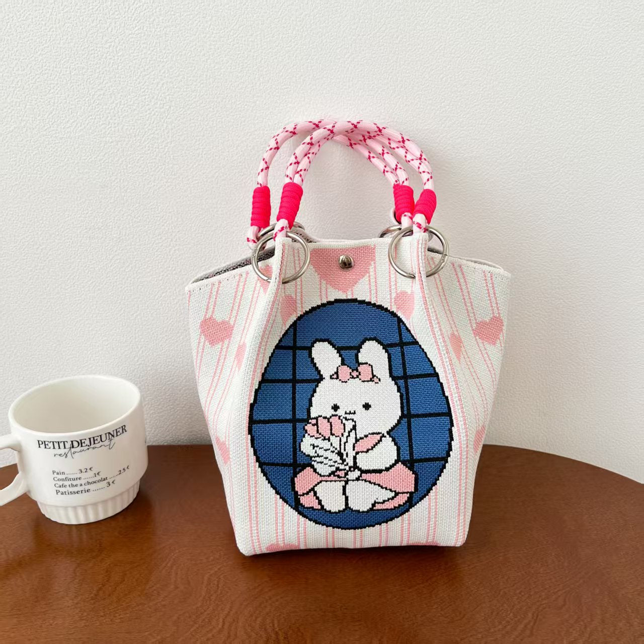 Luna Mono Knit Tote