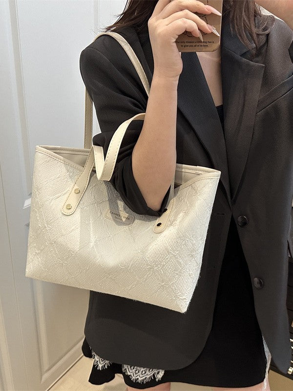 Luna Sienna Structured Shoulder Bag
