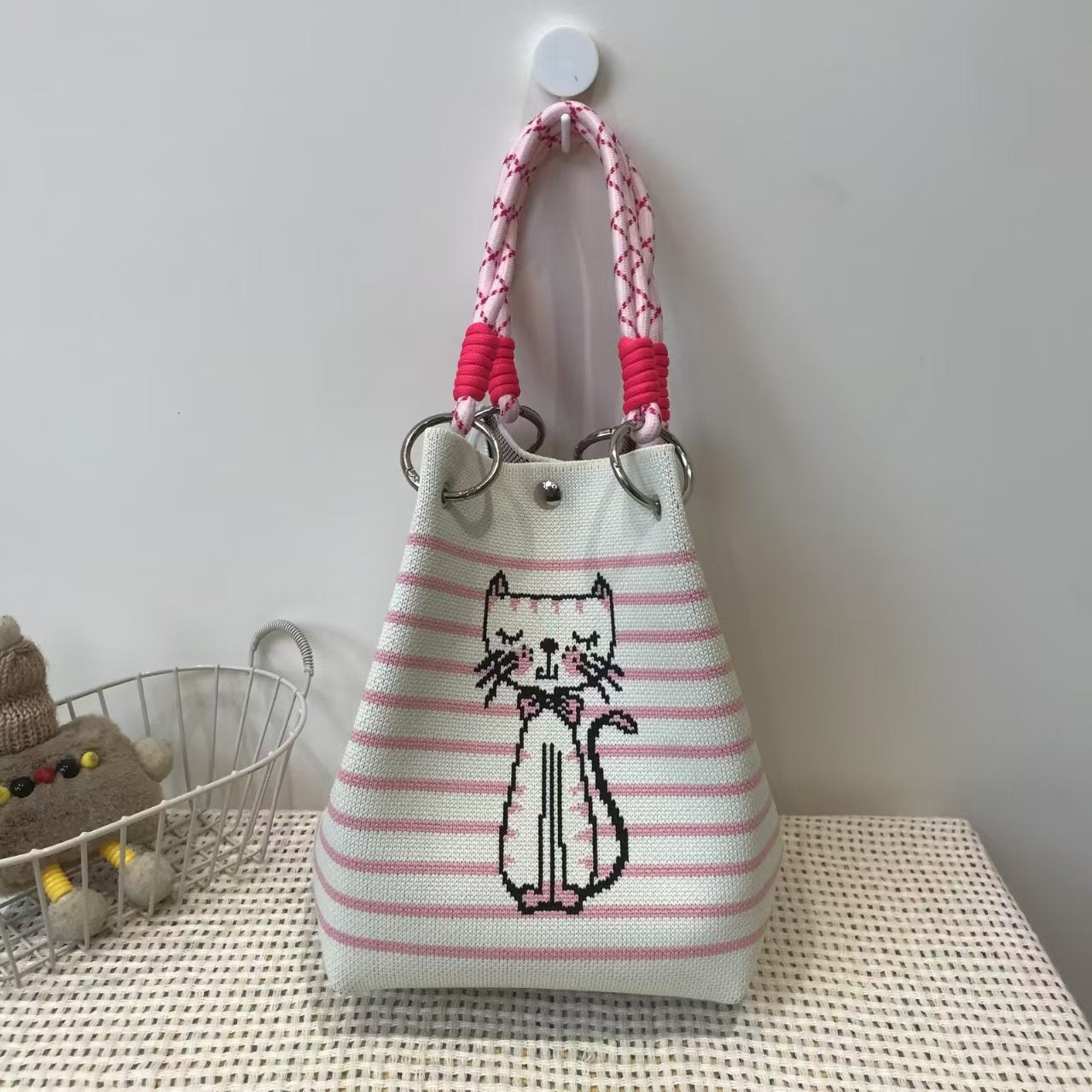 Luna Mono Knit Tote