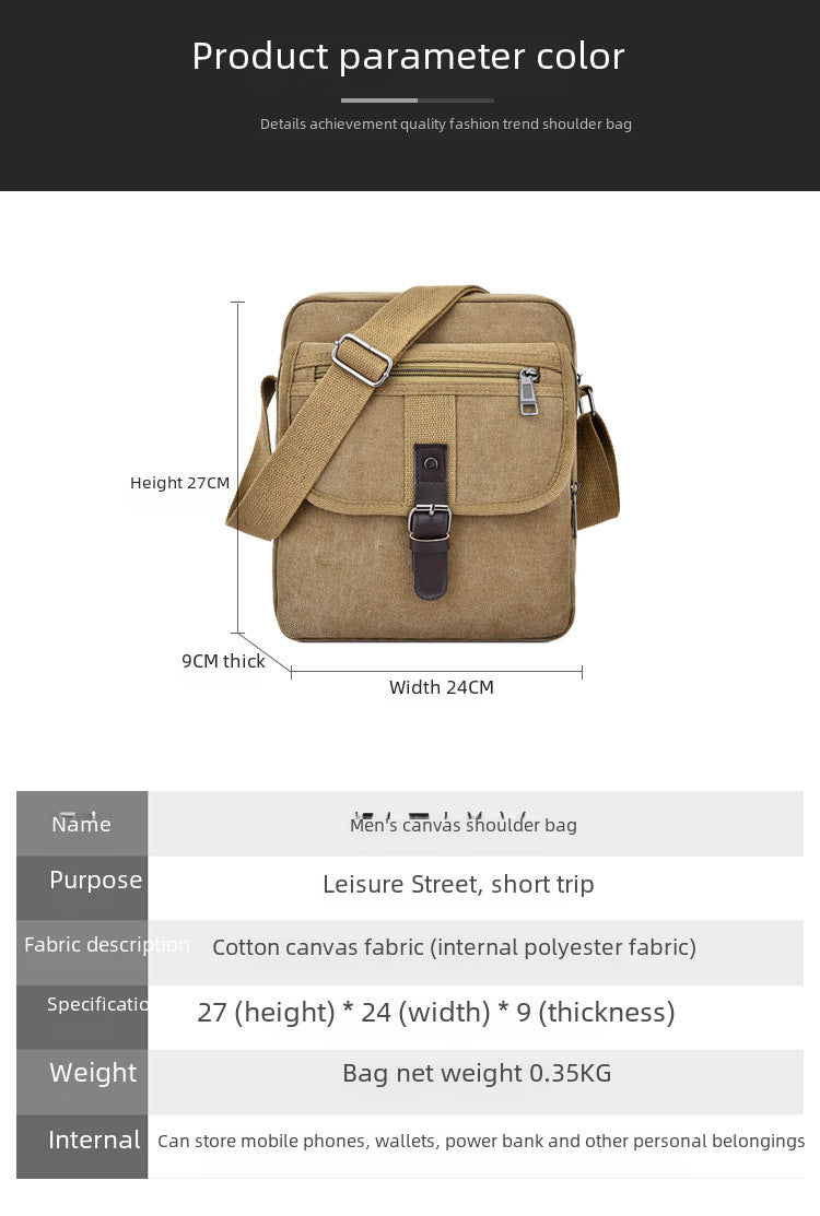 Rowan Canvas Crossbody