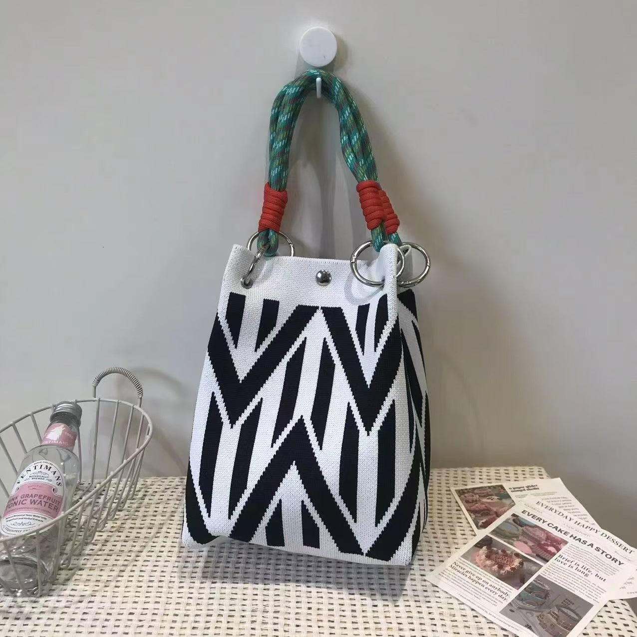 Luna Mono Knit Tote