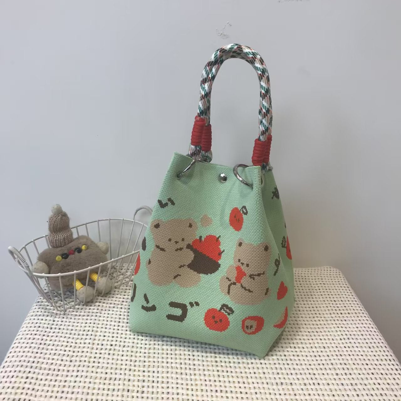 Luna Mono Knit Tote