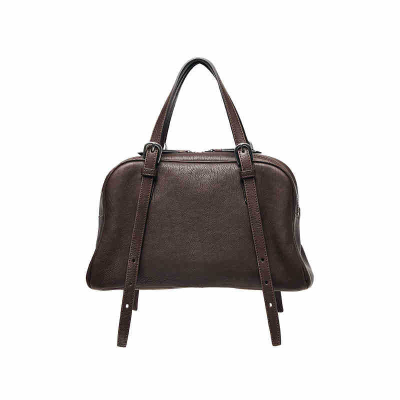 Bowlingtasche aus pflanzlich gegerbtem Leder