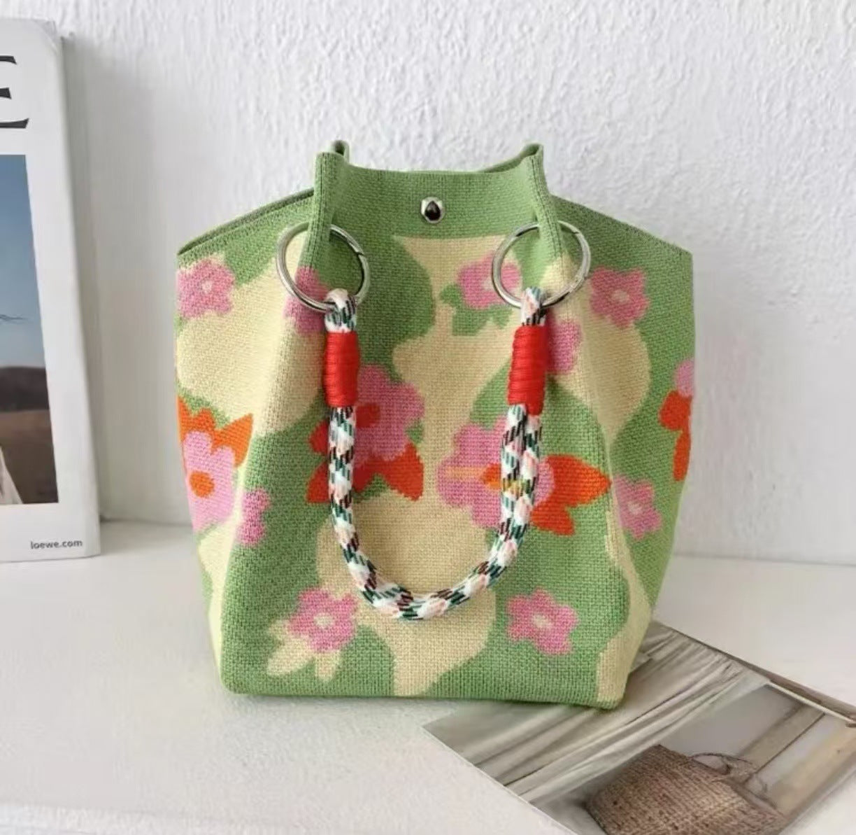 Luna Mono Knit Tote