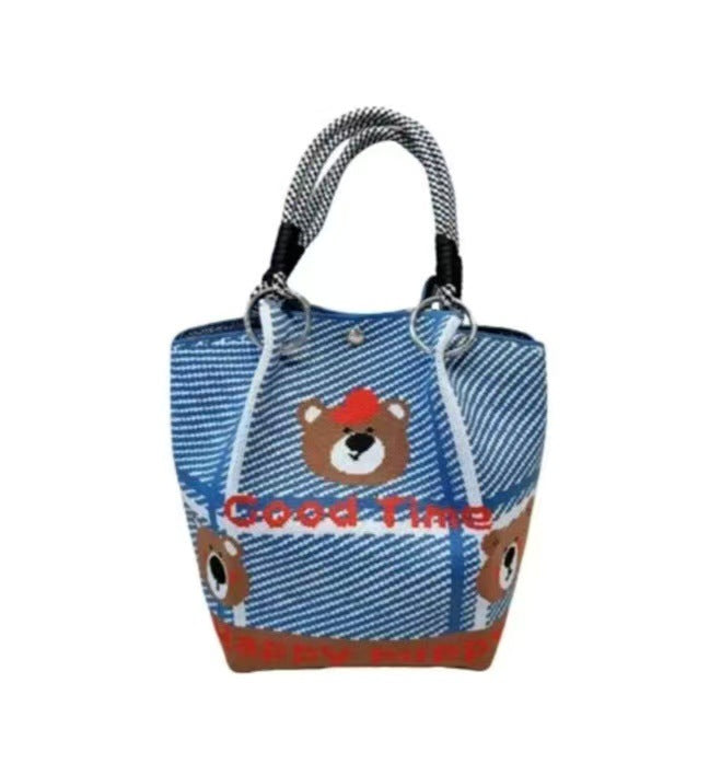 Luna Mono Knit Tote
