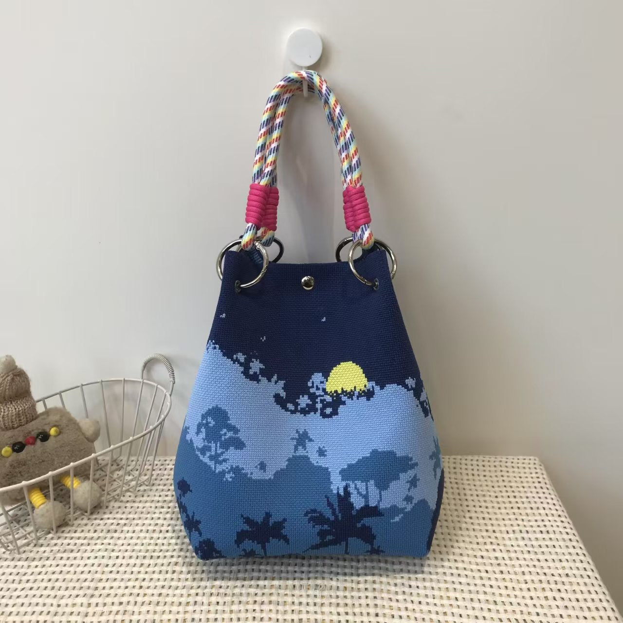 Luna Mono Knit Tote