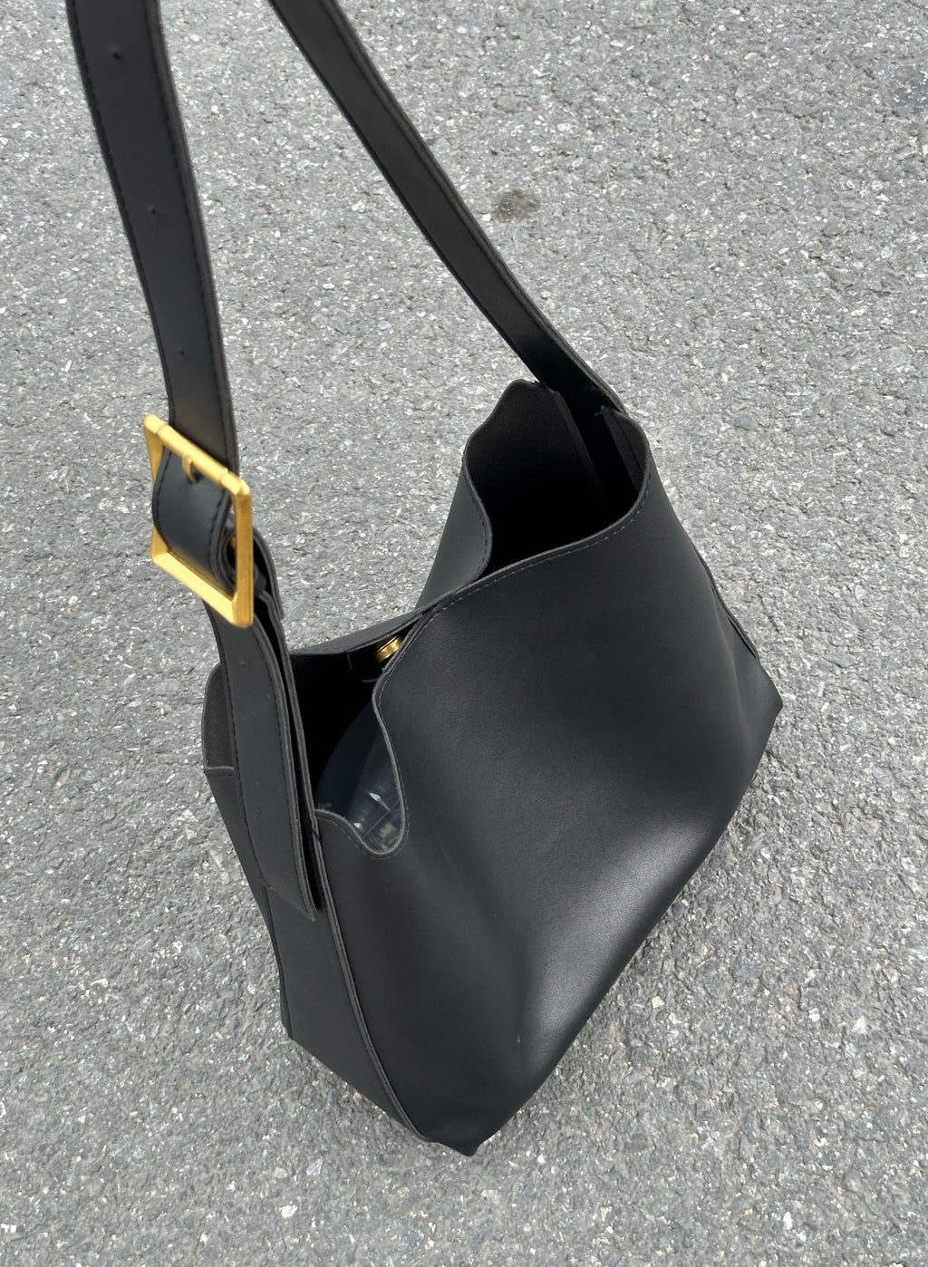 Weiche Bucket-Schulter-Umhängetasche