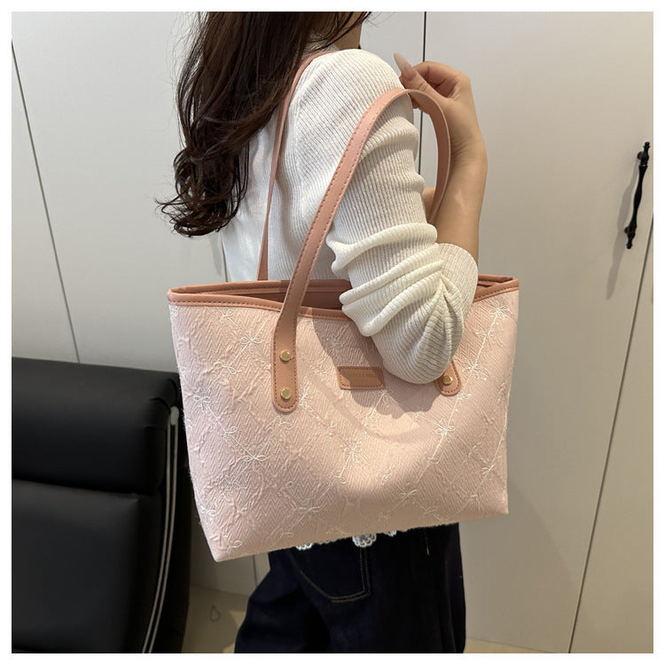 Luna Sienna Structured Shoulder Bag