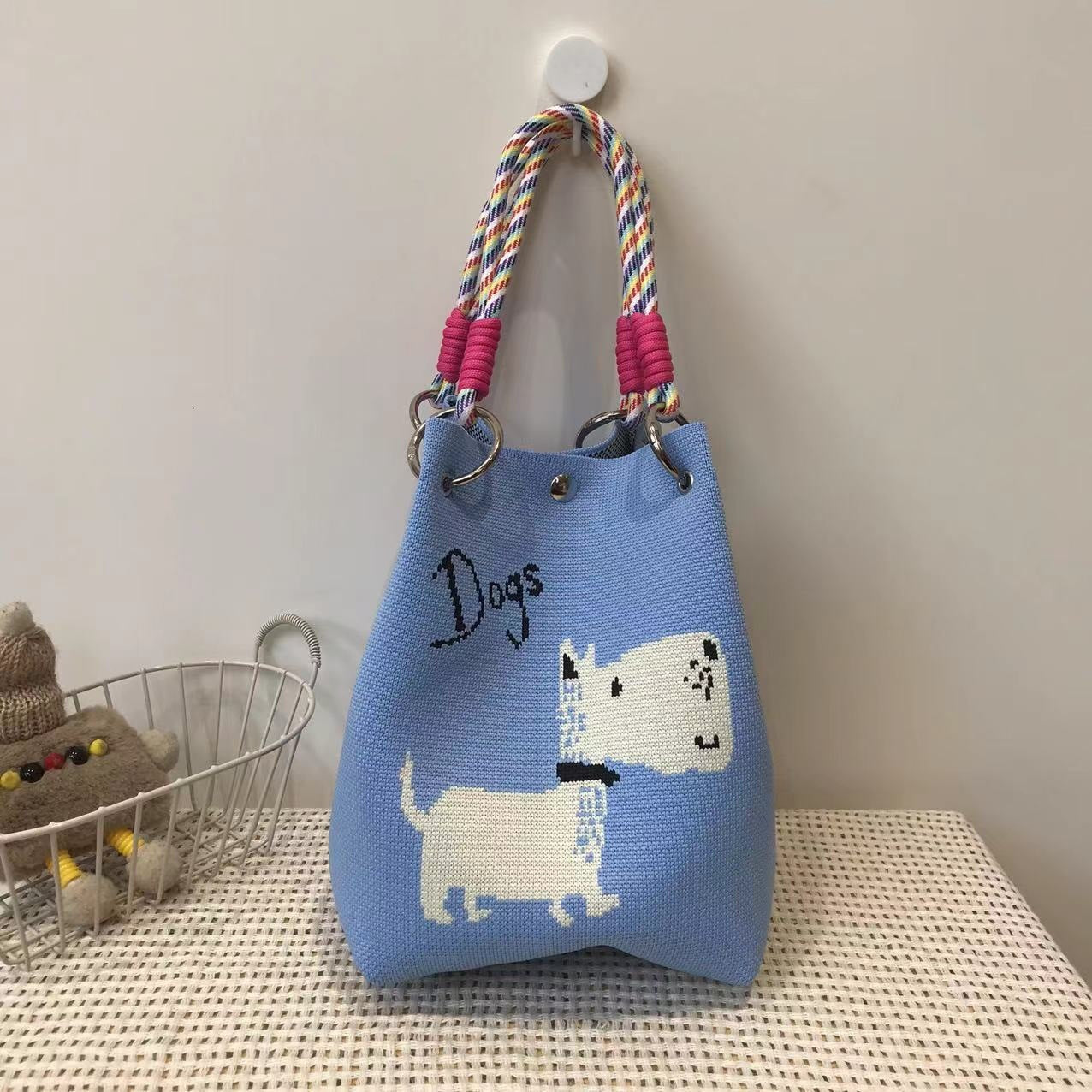 Luna Mono Knit Tote