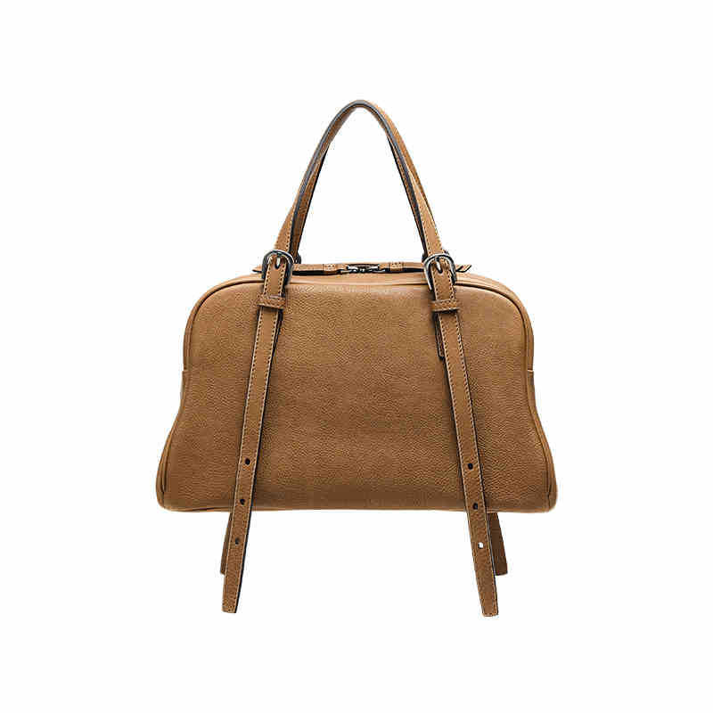 Bowlingtasche aus pflanzlich gegerbtem Leder