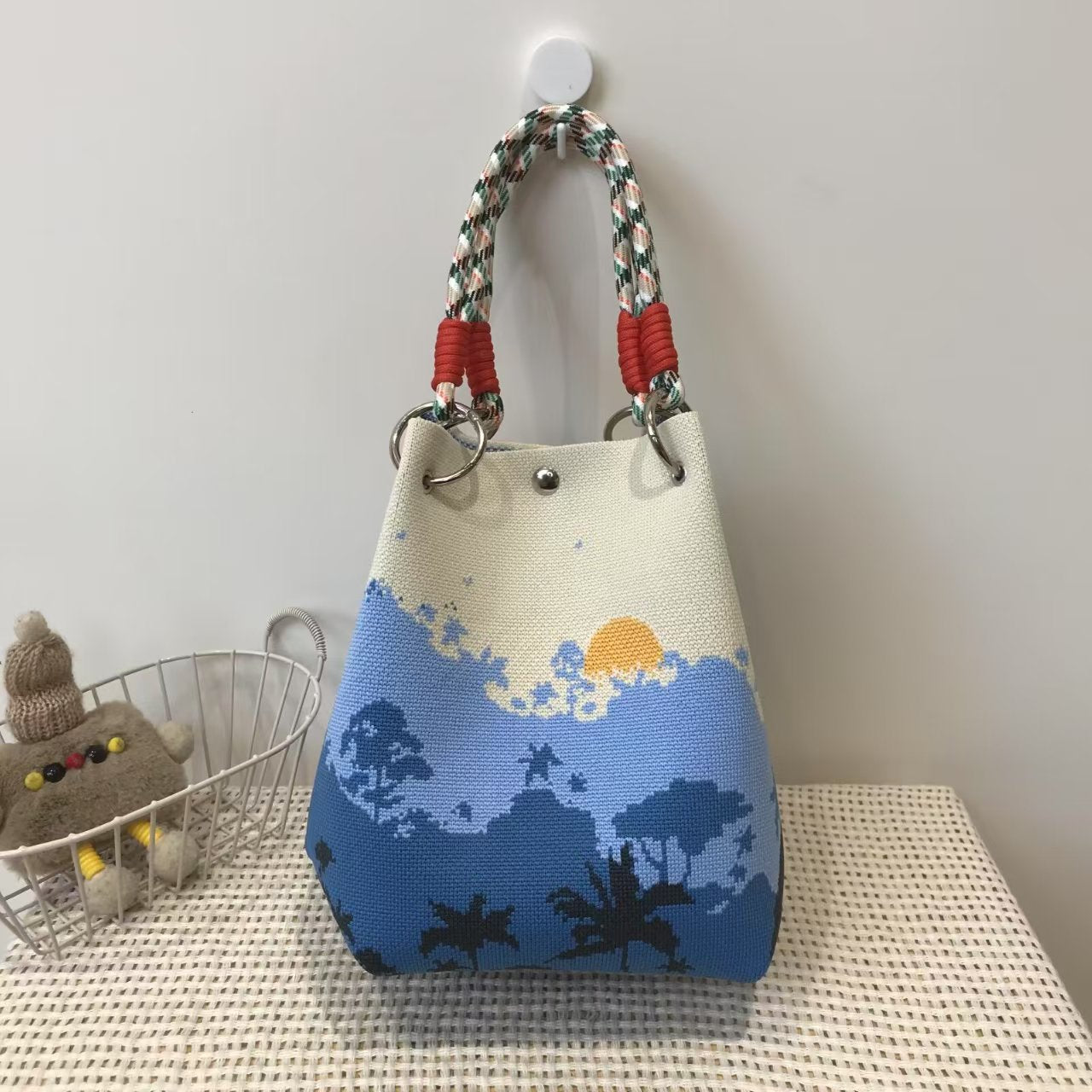 Luna Mono Knit Tote