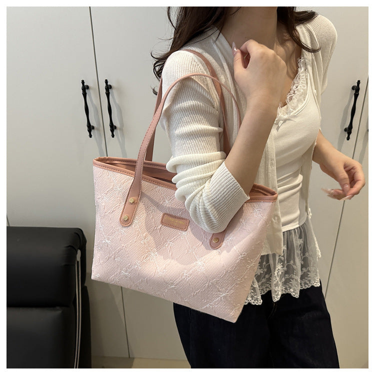 Luna Sienna Structured Shoulder Bag
