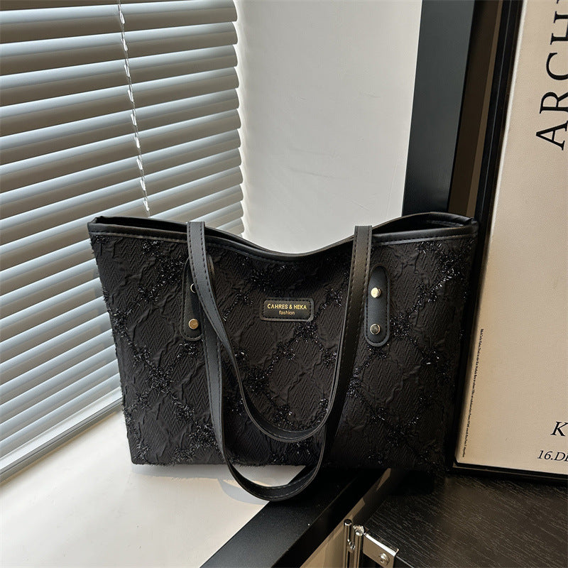 Luna Sienna Structured Shoulder Bag