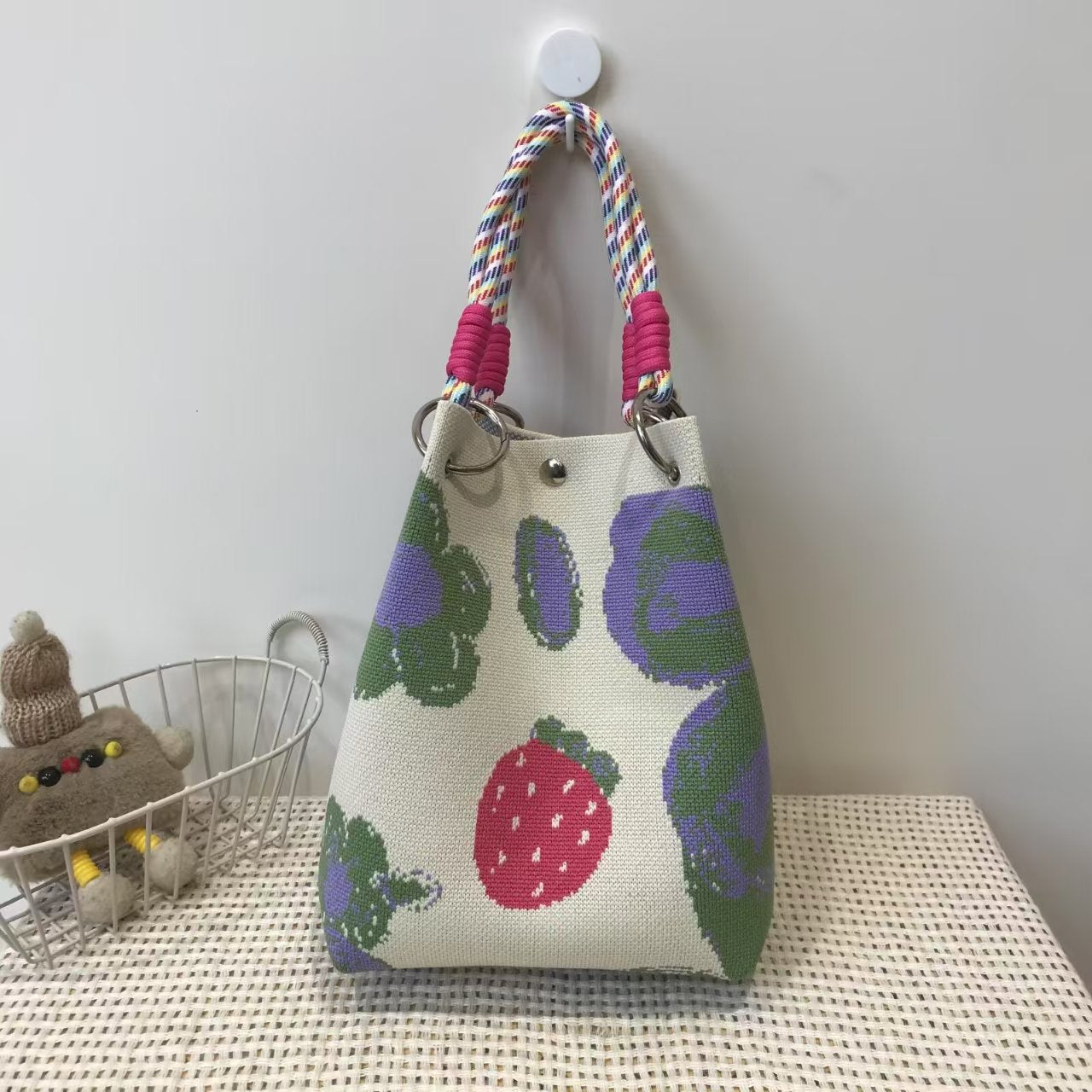 Luna Mono Knit Tote