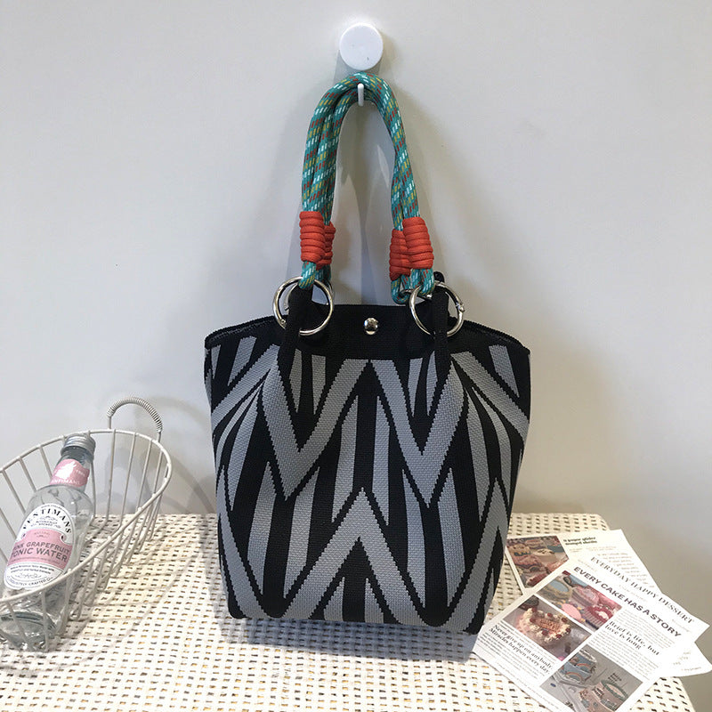 Luna Mono Knit Tote