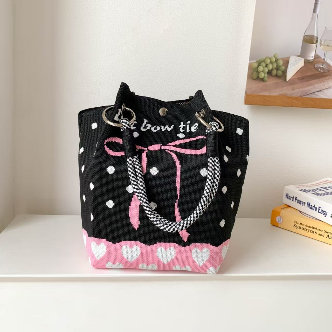 Luna Mono Knit Tote