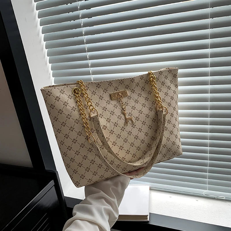 Luna Mae Soft Leather Tote