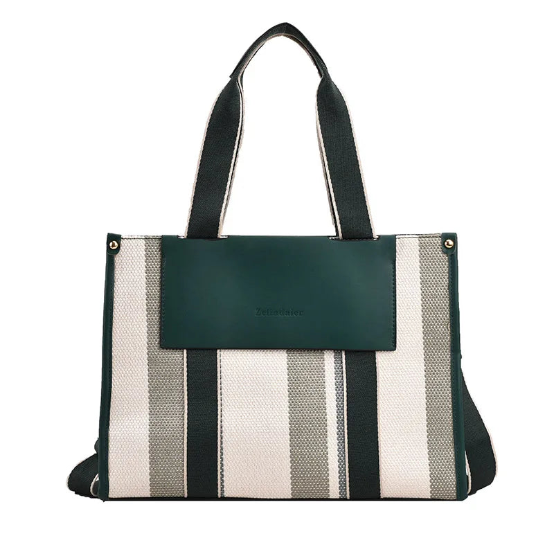 Luna Harper Stripe Tote