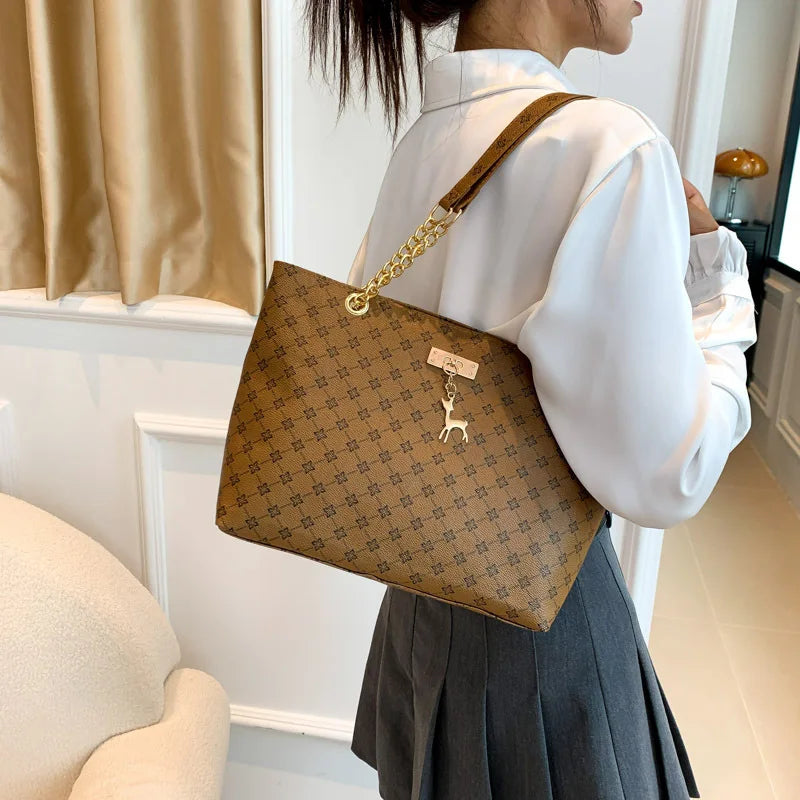 Luna Mae Soft Leather Tote
