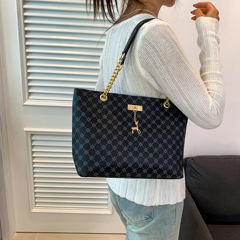 Luna Mae Soft Leather Tote