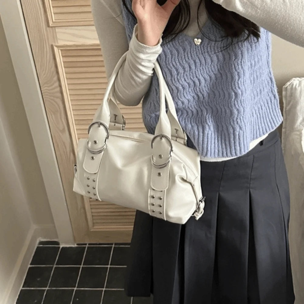 Luna Rebel Rivet Alternative Shoulder Bag