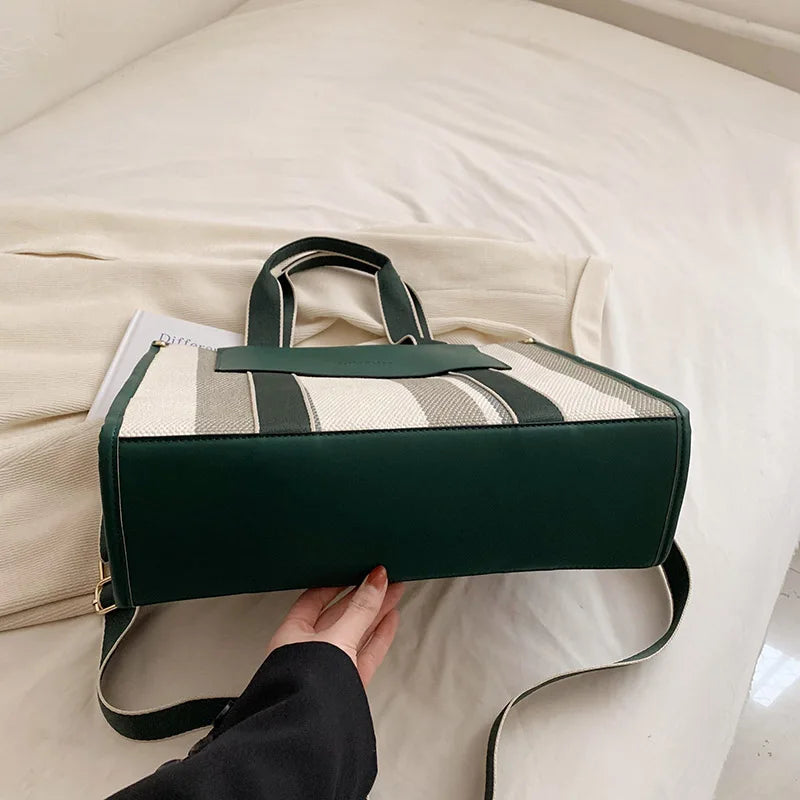 Luna Harper Stripe Tote
