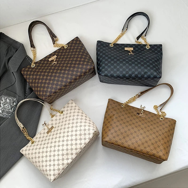 Luna Mae Soft Leather Tote