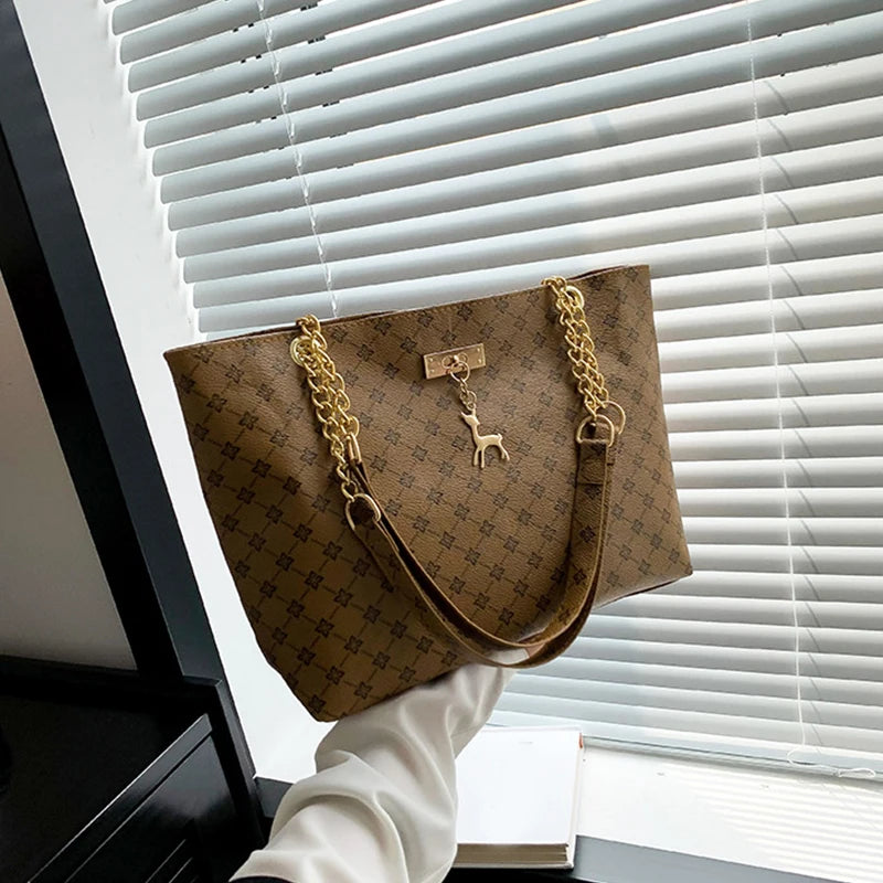 Luna Mae Soft Leather Tote