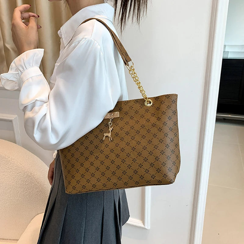 Luna Mae Soft Leather Tote