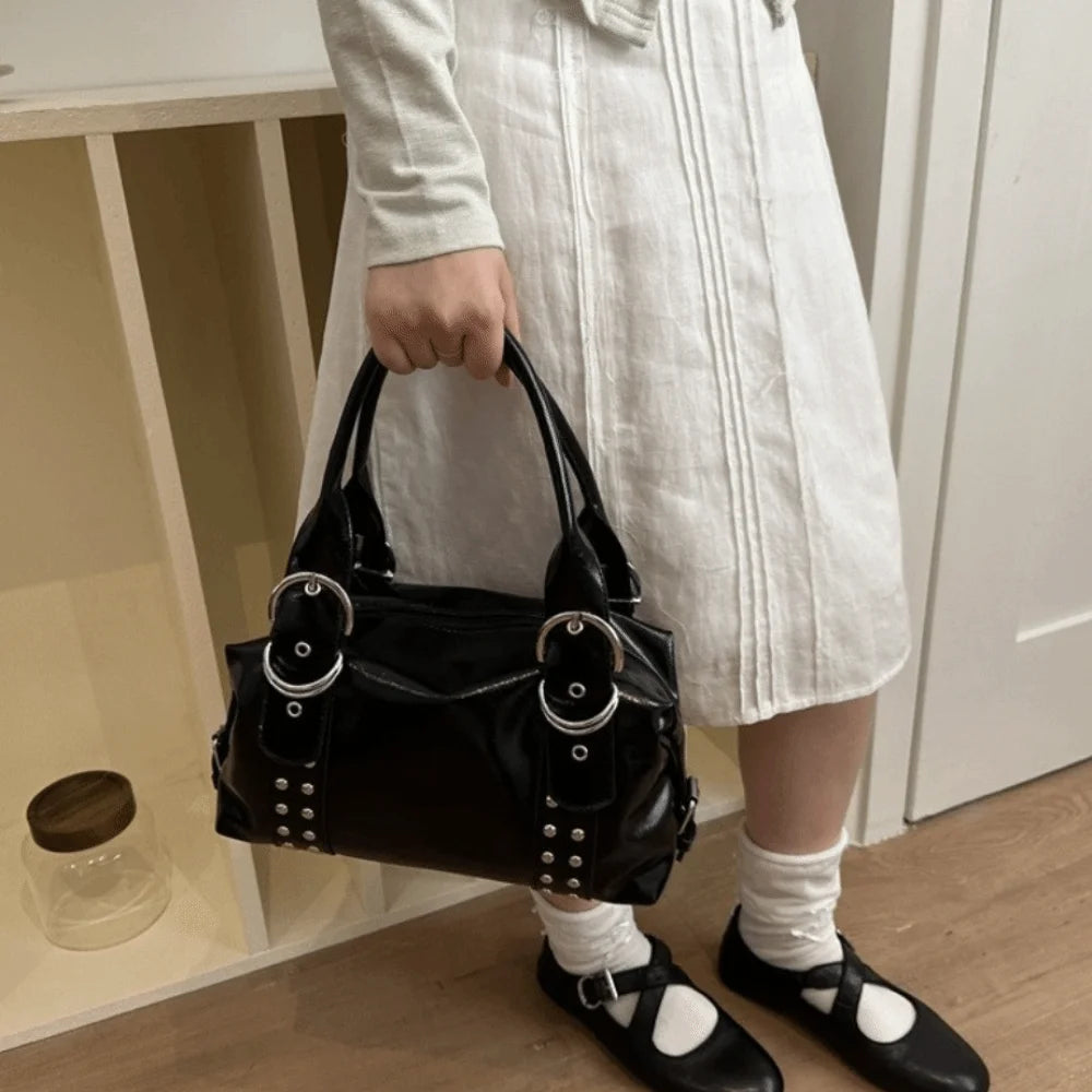 Luna Rebel Rivet Alternative Shoulder Bag
