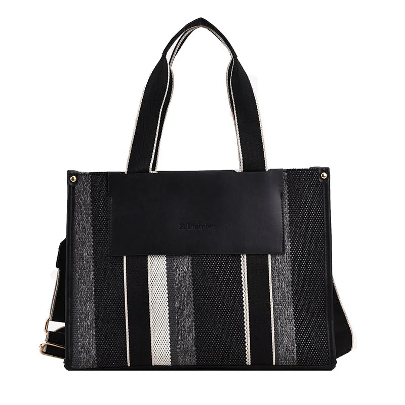 Luna Harper Stripe Tote