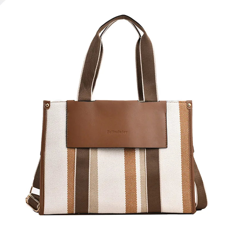 Luna Harper Stripe Tote