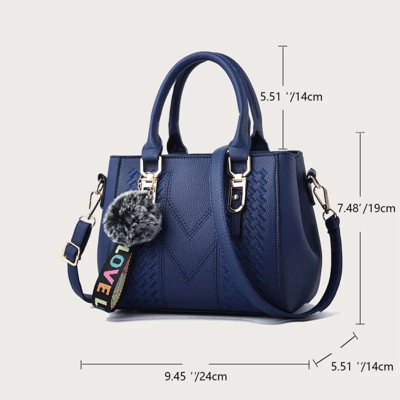 Luna Brielle Embroidered Messenger