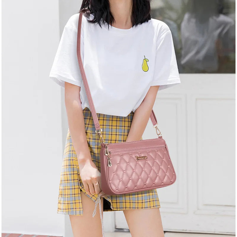 Luna Brielle Embroidered Messenger