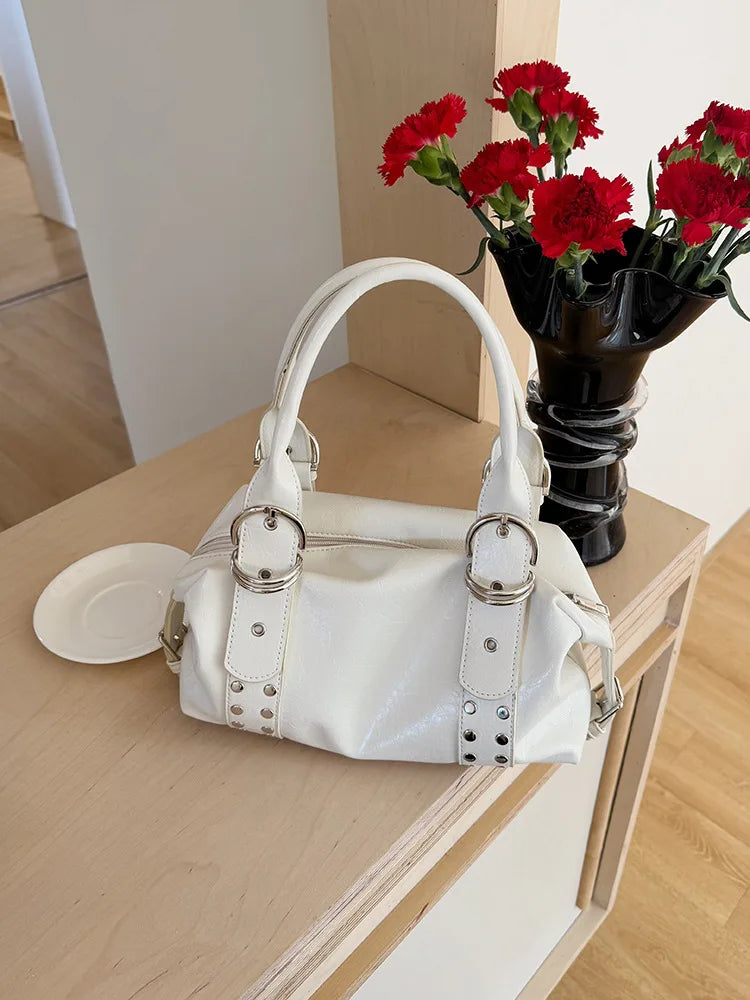 Luna Rebel Rivet Shoulder Bag