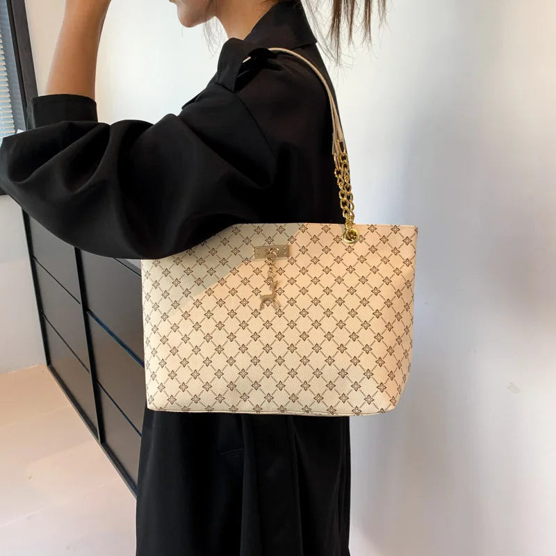 Luna Mae Soft Leather Tote