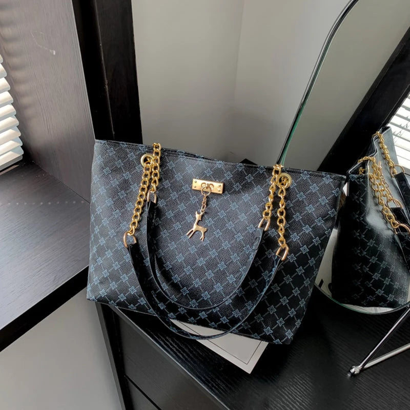 Luna Mae Soft Leather Tote