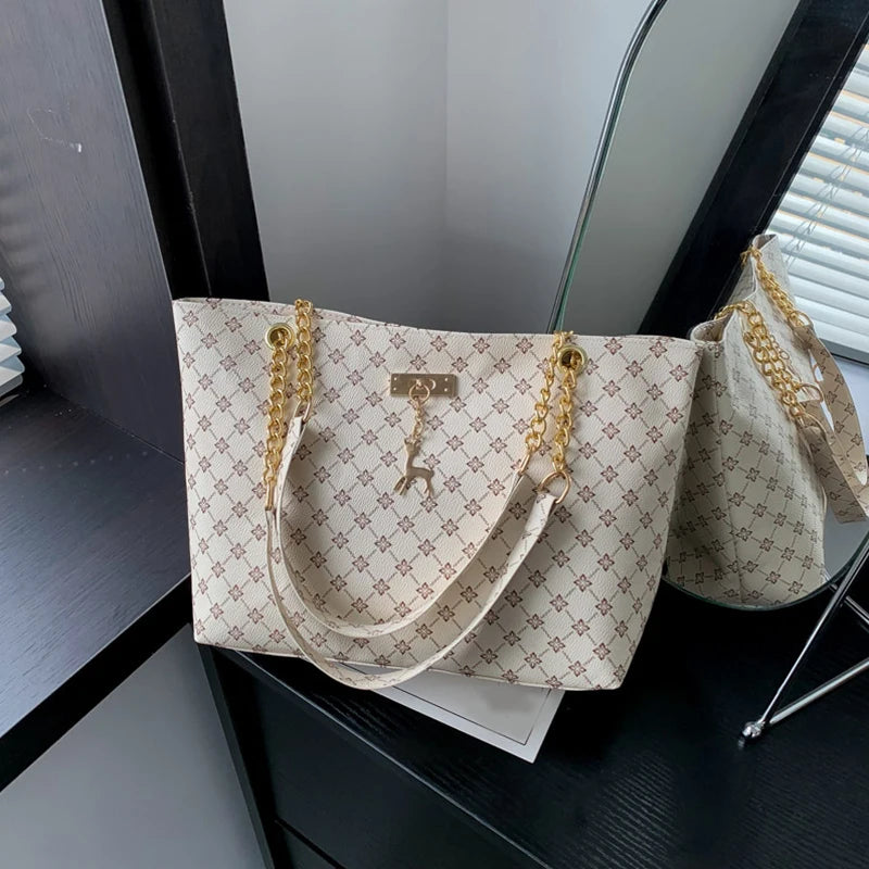 Luna Mae Soft Leather Tote