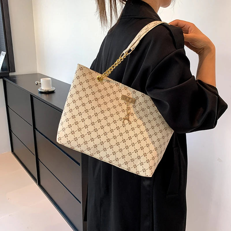 Luna Mae Soft Leather Tote