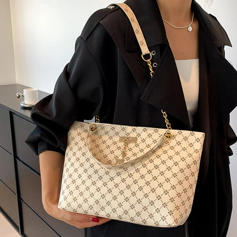 Luna Mae Soft Leather Tote