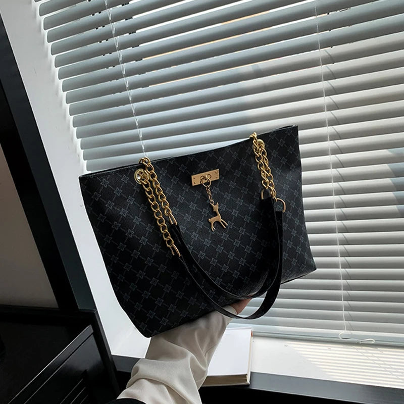 Luna Mae Soft Leather Tote