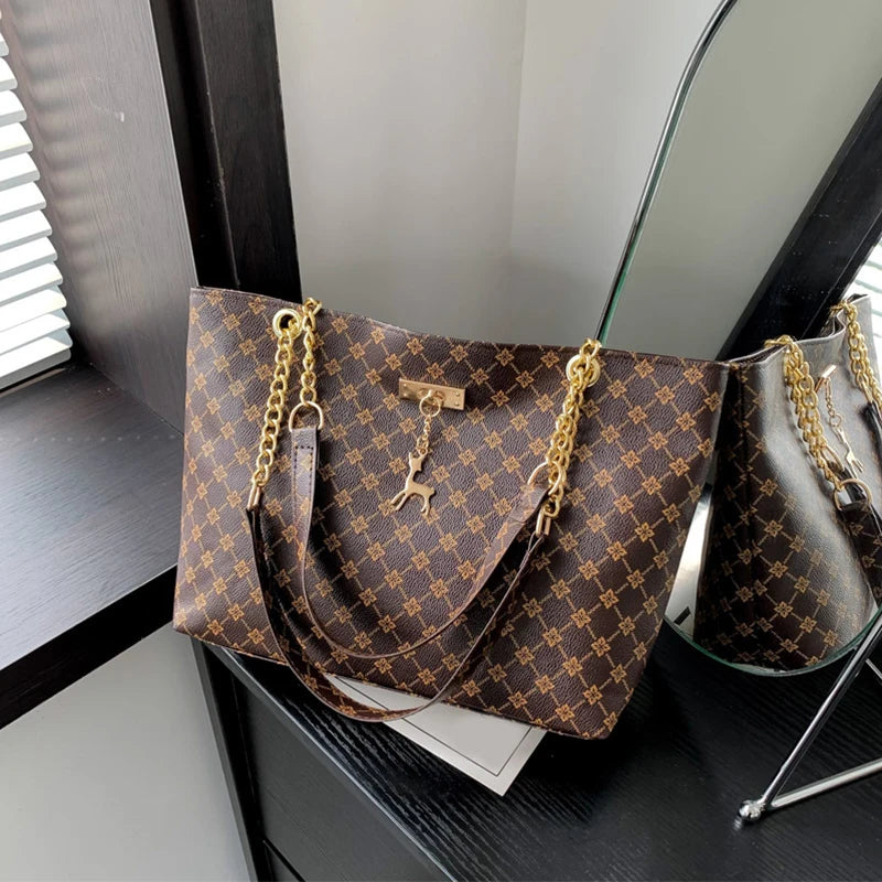 Luna Mae Soft Leather Tote