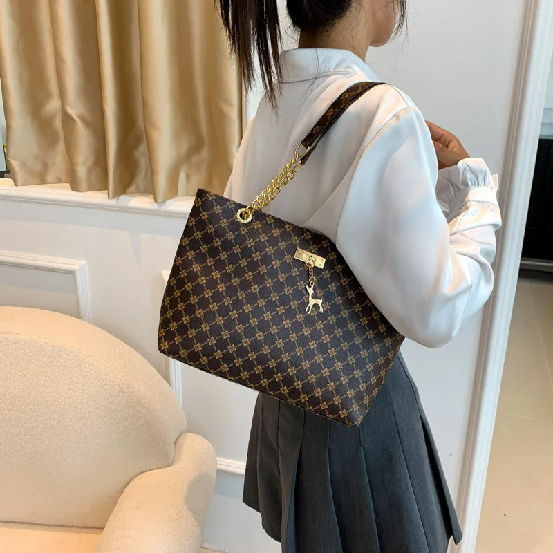 Luna Mae Soft Leather Tote