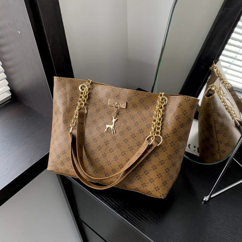 Luna Mae Soft Leather Tote