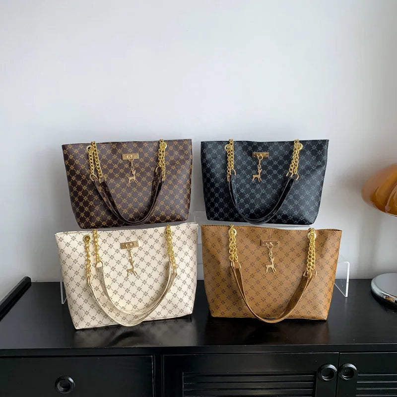 Luna Mae Soft Leather Tote