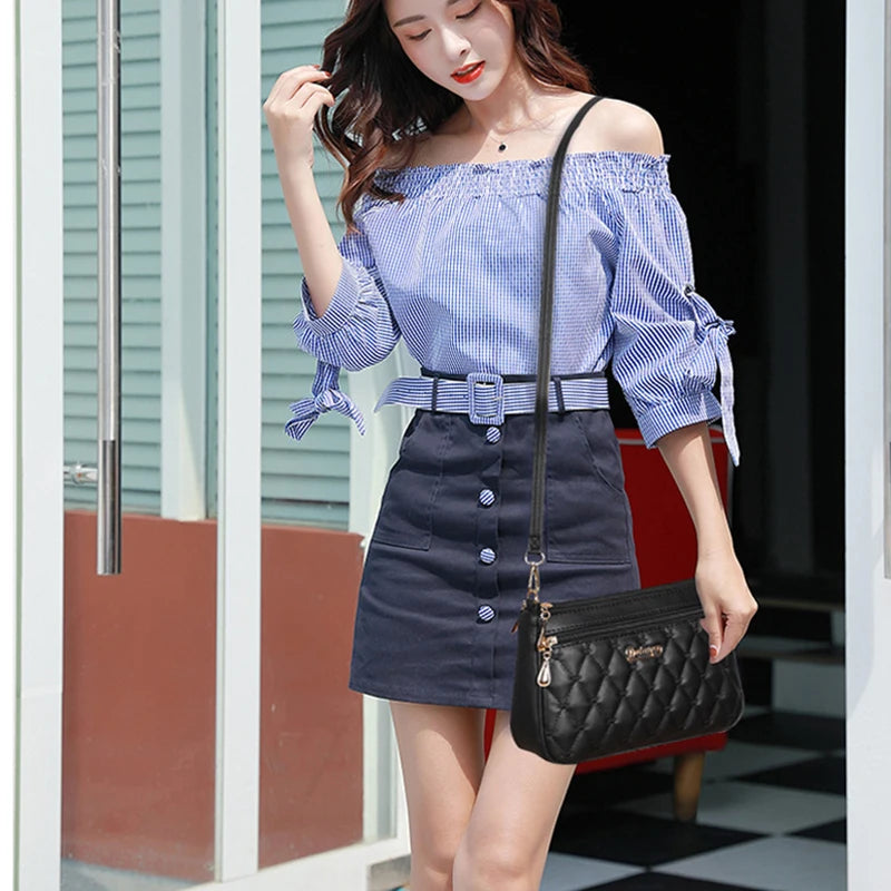 Luna Brielle Embroidered Messenger
