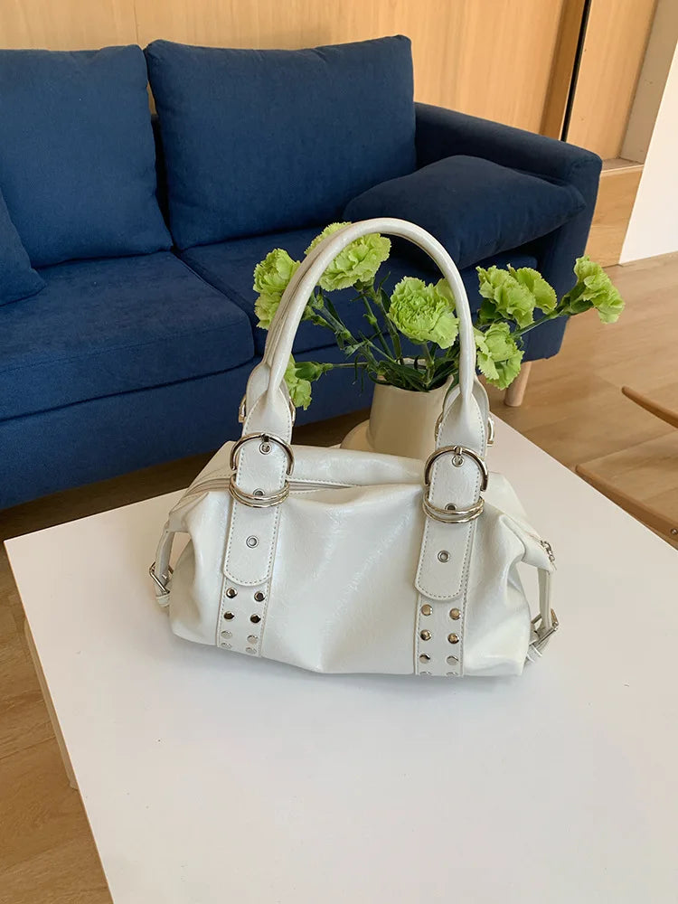 Luna Rebel Rivet Shoulder Bag