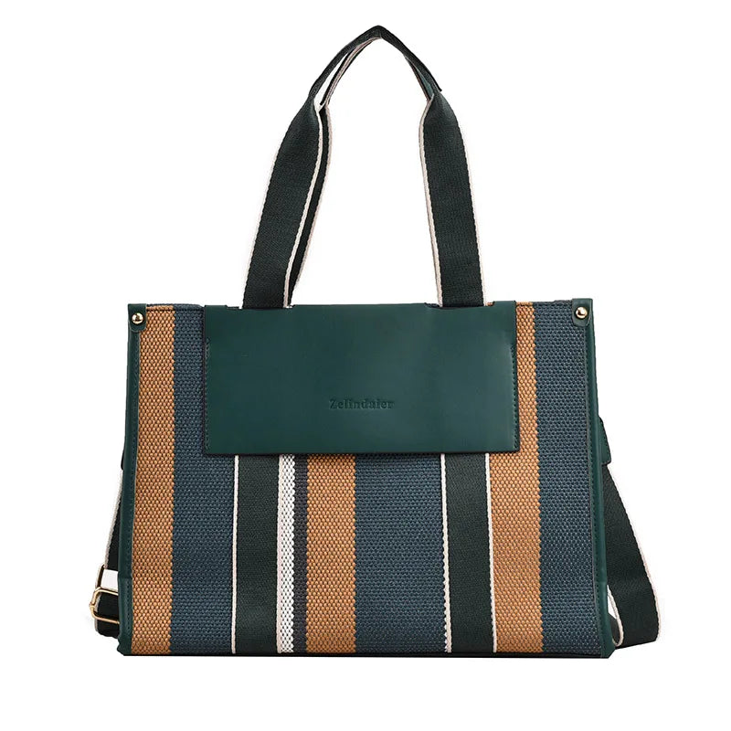 Luna Harper Stripe Tote