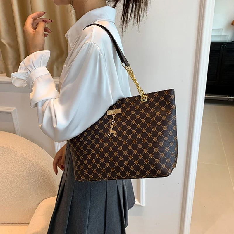 Luna Mae Soft Leather Tote