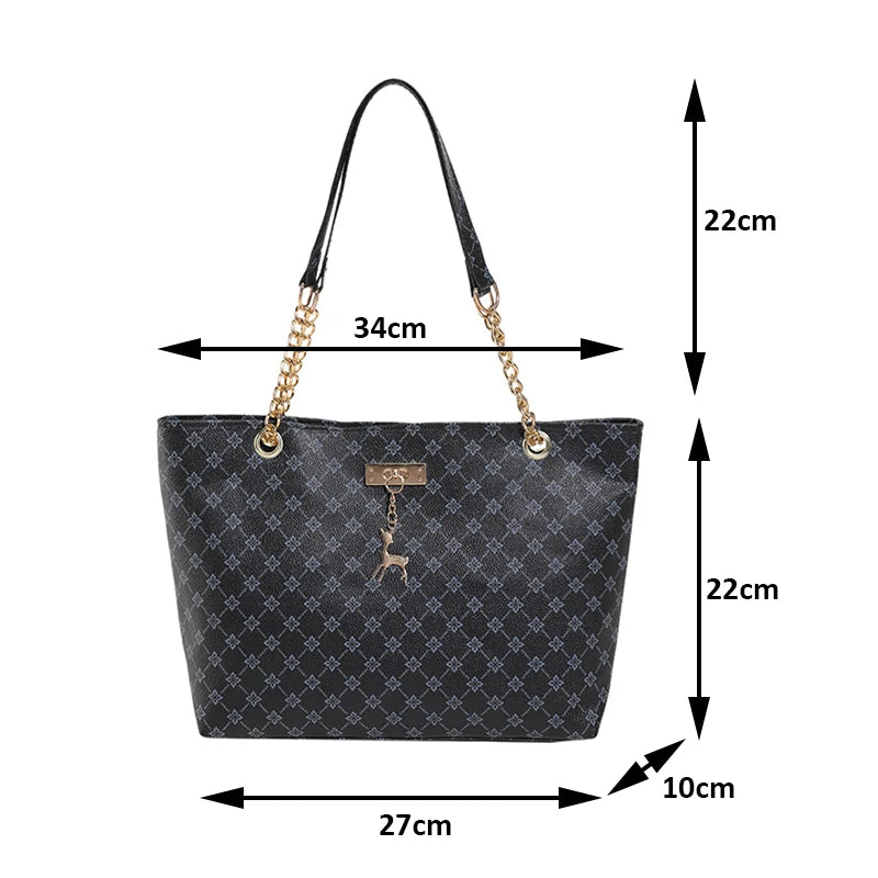 Luna Mae Soft Leather Tote